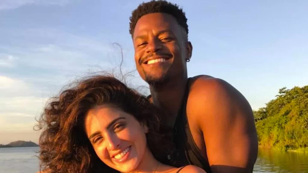 David Junior e Yasmin Garcez