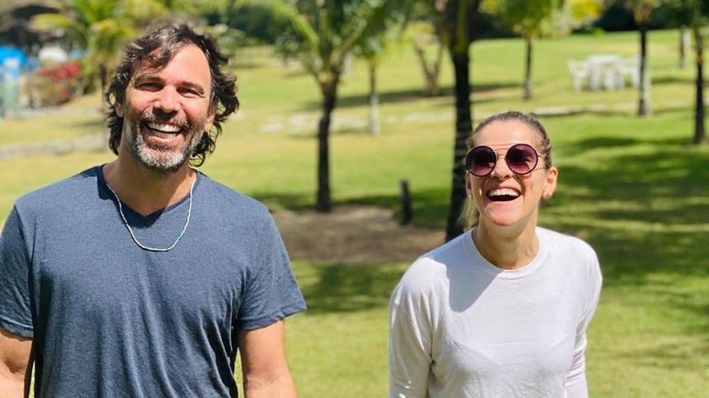 Ingrid Guimarães e Marcelo Faria