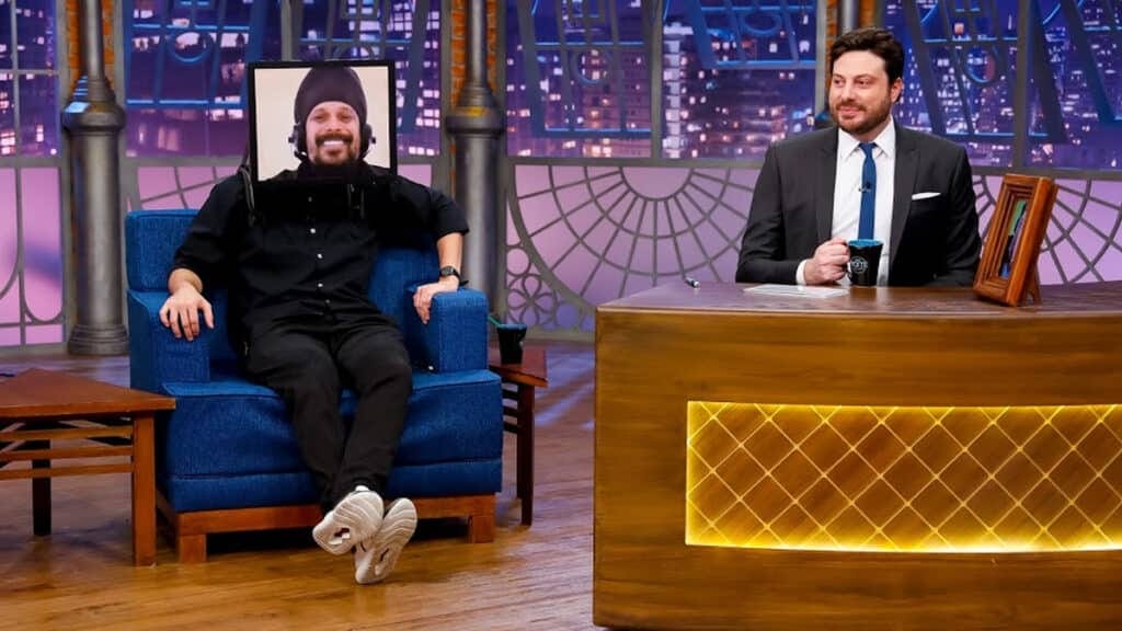 Marcelo Falcão no The Noite