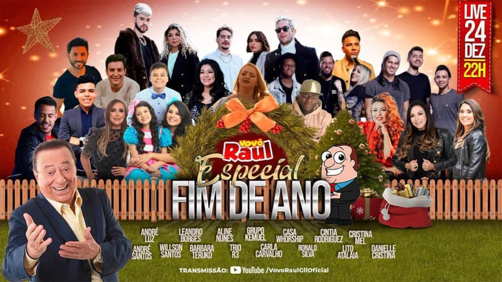 Live Vovô Raul Gil