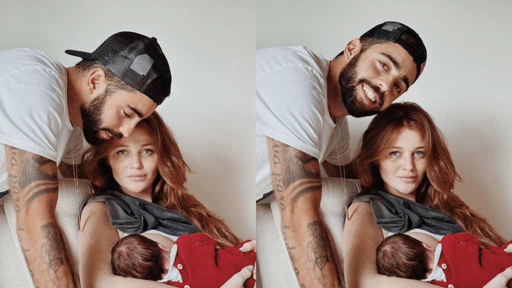 Cintia Dicker, Pedro Scooby e Aurora