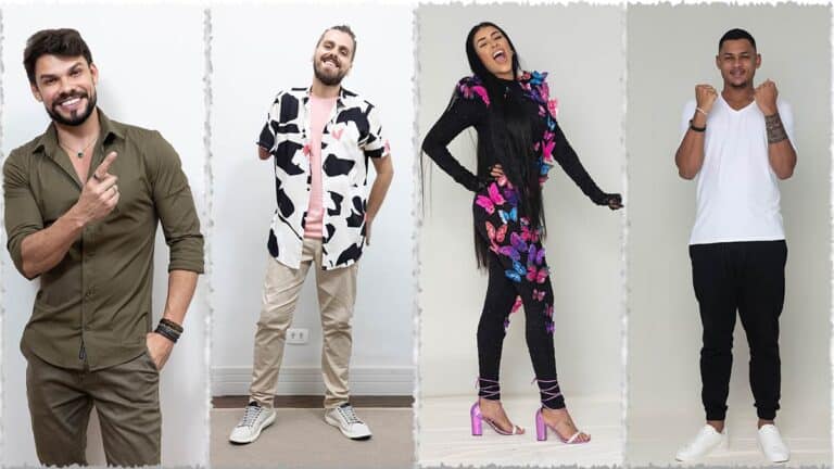 Alexandre Suita, Daniel Toko, Fernanda Medrado e Gabriel Roza disputam a zona de risco semanal