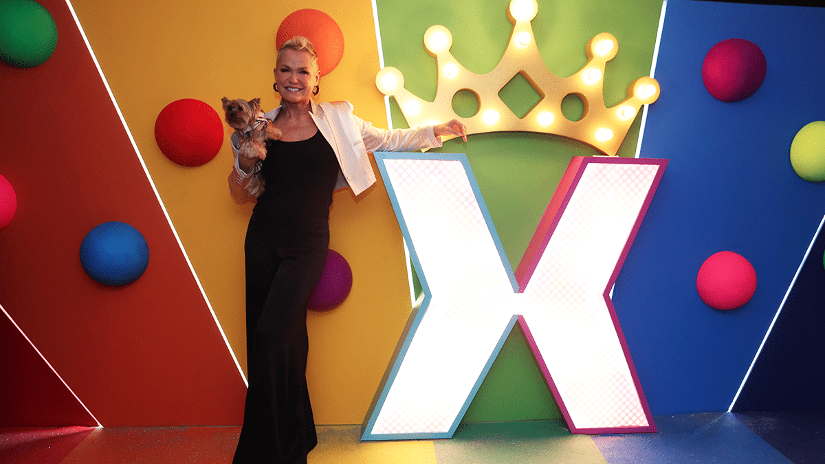 Xuxa no lançamento do seu documentário