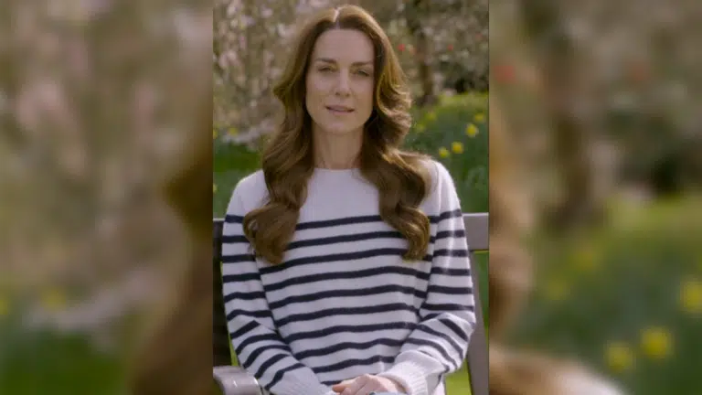 Kate Middleton em pronunciamento oficial