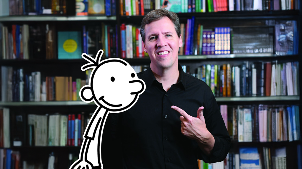 Jeff Kinney - autor de Diário de Um Banana