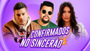 Convidados confirmados no sincerão de hoje