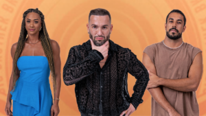 10º paredão formado entre Aline, Diego e Maike