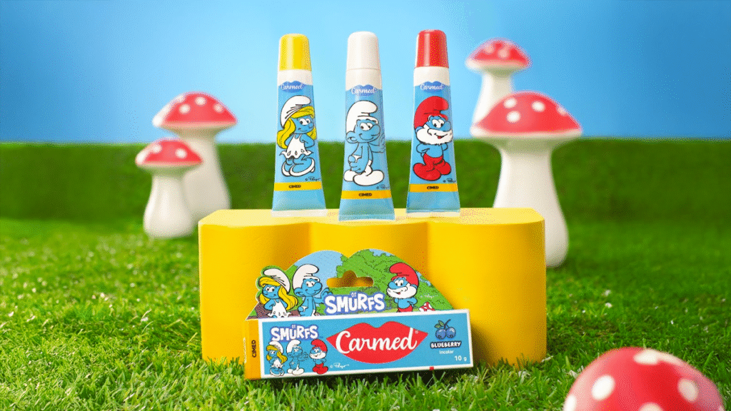 Carmed anuncia collab com Smurfs